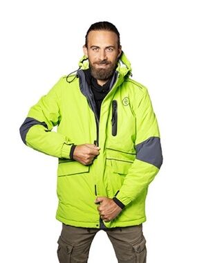 Atlas Ocean Voyages Expedition High-Visibility Waterproof Hooded Parka